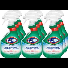 Clorox® Clean-Up® Citrus Scent All Purpose Cleaner Disinfectant 32 FLOZ Multi Surface RTU Bleach Antibacterial 9/Case