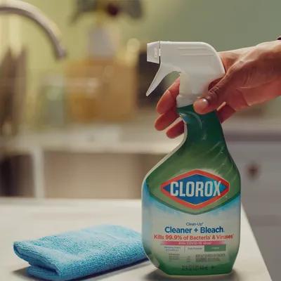 Clorox® Clean-Up® Citrus Scent All Purpose Cleaner Disinfectant 32 FLOZ Multi Surface RTU Bleach Antibacterial 9/Case