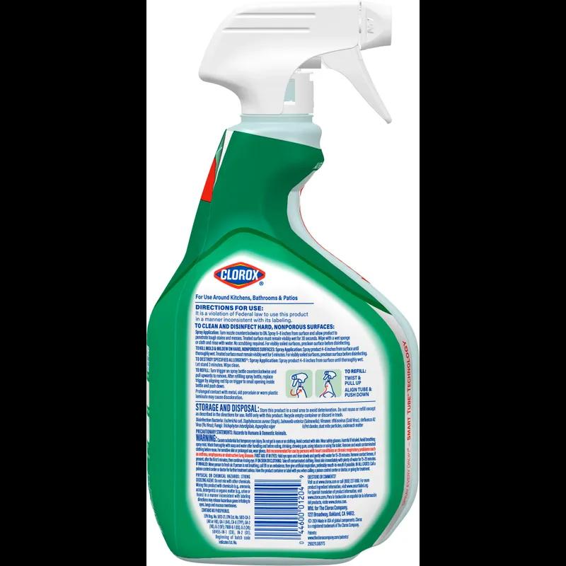 Clorox® Clean-Up® Citrus Scent All Purpose Cleaner Disinfectant 32 FLOZ Multi Surface RTU Bleach Antibacterial 9/Case