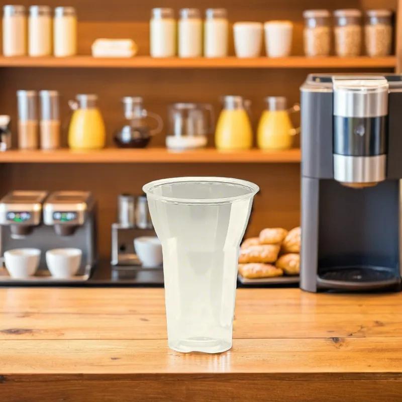 WNA Parfait Dessert Container Base 15 OZ PS Clear Round 500/Case