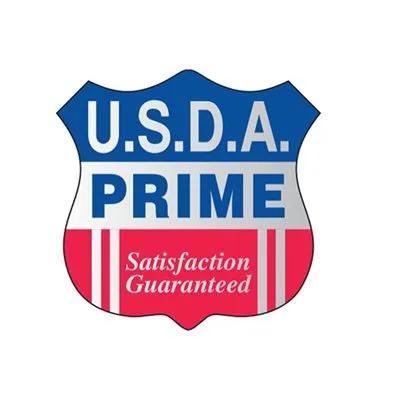 USDA Prime Satisfaction Guarantee Label 1.3X1.3 IN Silver Foil 1000/Roll