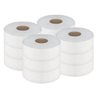 Cascades PRO Select® Toilet Paper & Tissue Roll 9IN X600FT 2PLY White Jumbo (JRT) Universal 3IN Core Diameter 12/Case