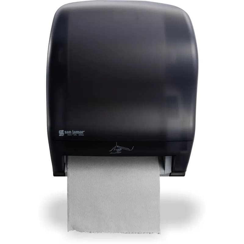 San Jamar Paper Towel Dispenser 10.25X16.75X13 IN ABS Black Pearl Electronic Hybrid 1/Each