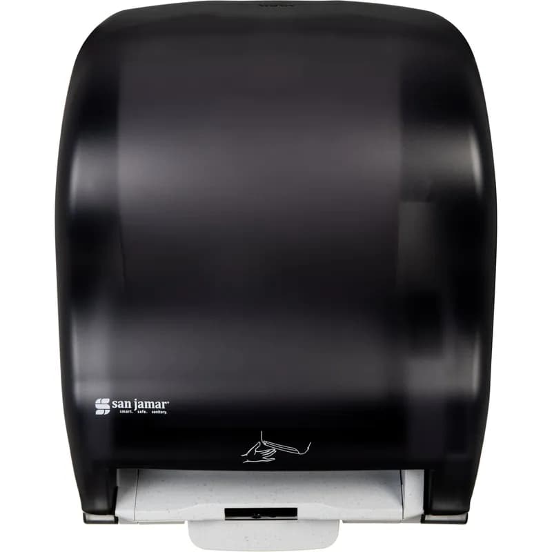 San Jamar Paper Towel Dispenser 10.25X16.75X13 IN ABS Black Pearl Electronic Hybrid 1/Each