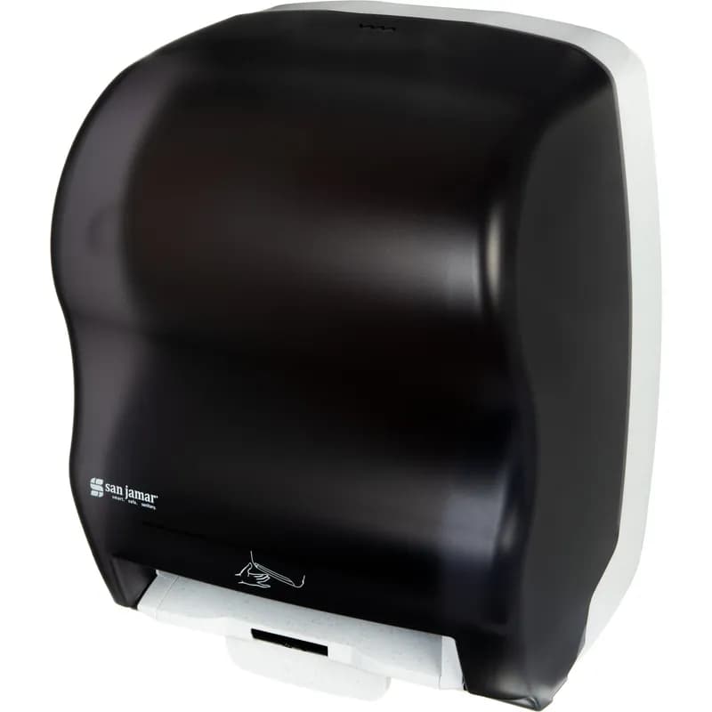 San Jamar Paper Towel Dispenser 10.25X16.75X13 IN ABS Black Pearl Electronic Hybrid 1/Each