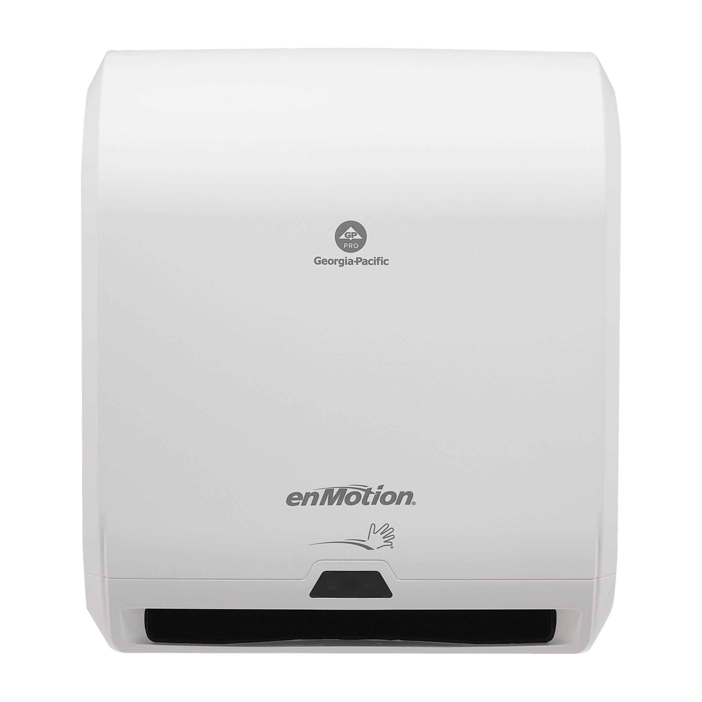 enMotion® Paper Towel Dispenser 9.50X14.70X17.30 IN White Automatic Touchless 1/Each