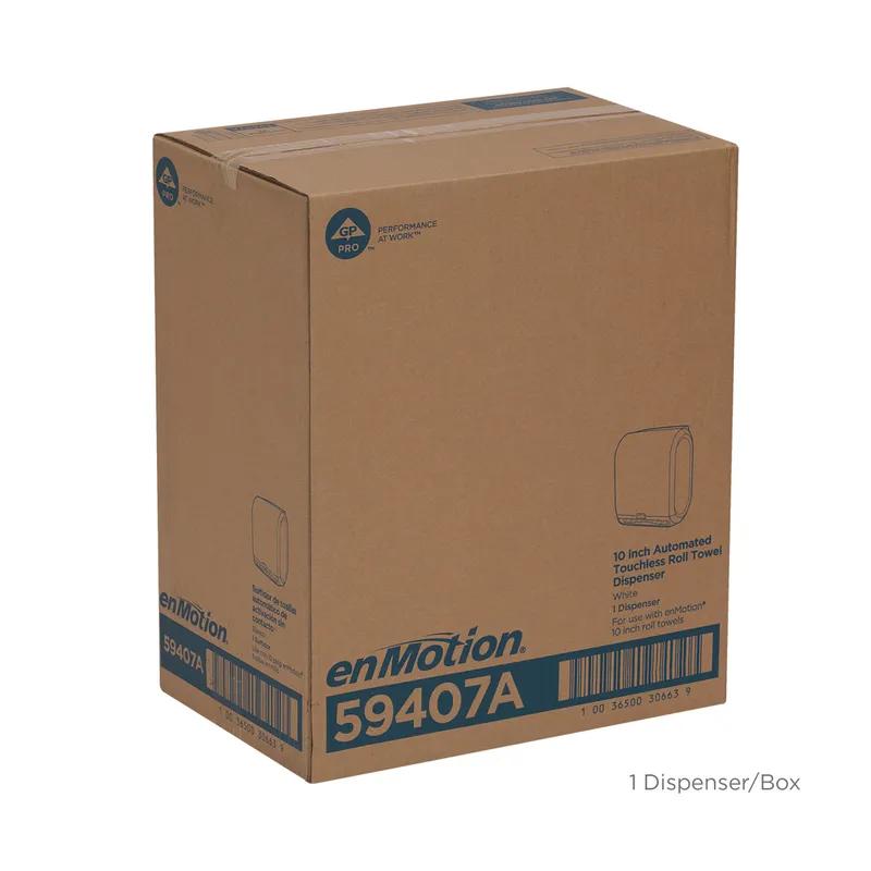 enMotion® Paper Towel Dispenser 9.50X14.70X17.30 IN White Automatic Touchless 1/Each