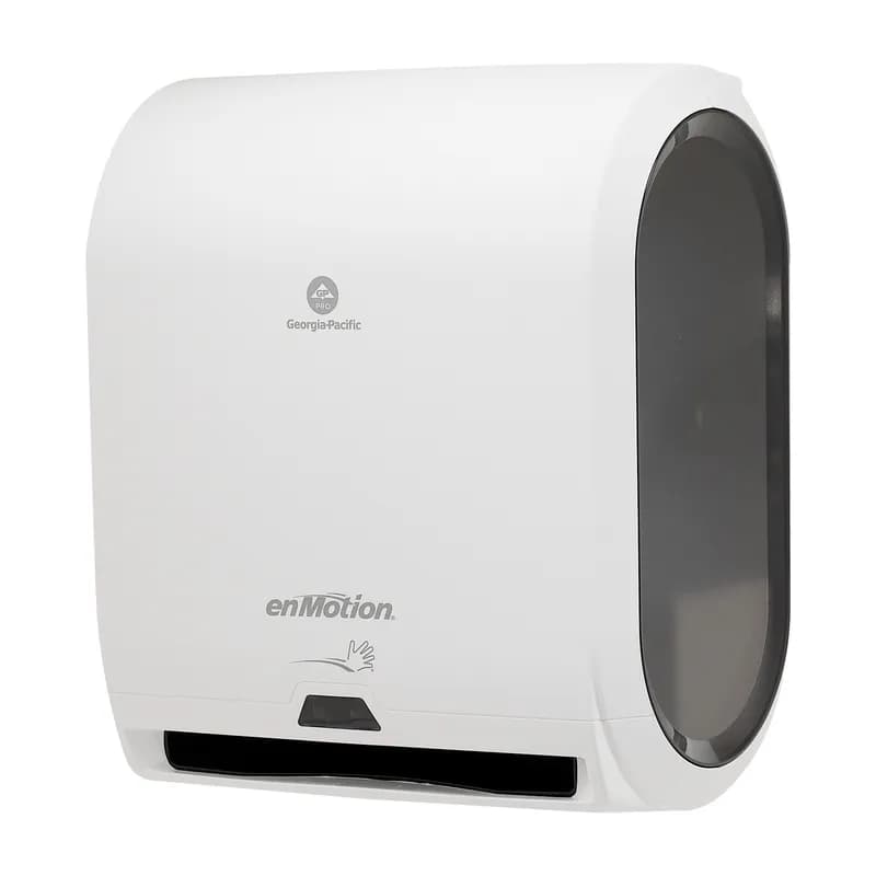 enMotion® Paper Towel Dispenser 9.50X14.70X17.30 IN White Automatic Touchless 1/Each