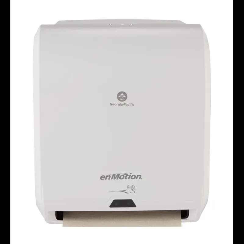enMotion® Paper Towel Dispenser 9.50X14.70X17.30 IN White Automatic Touchless 1/Each
