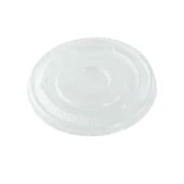 Lid Flat 3.54 IN PET Clear Round For Souffle & Portion Cup 100 Count/Pack 10 Packs/Case 1000 Count/Case