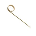 Curled Pick 3.5 IN Bamboo Display 100 Count/Pack 10 Packs/Case 1000 Count/Case