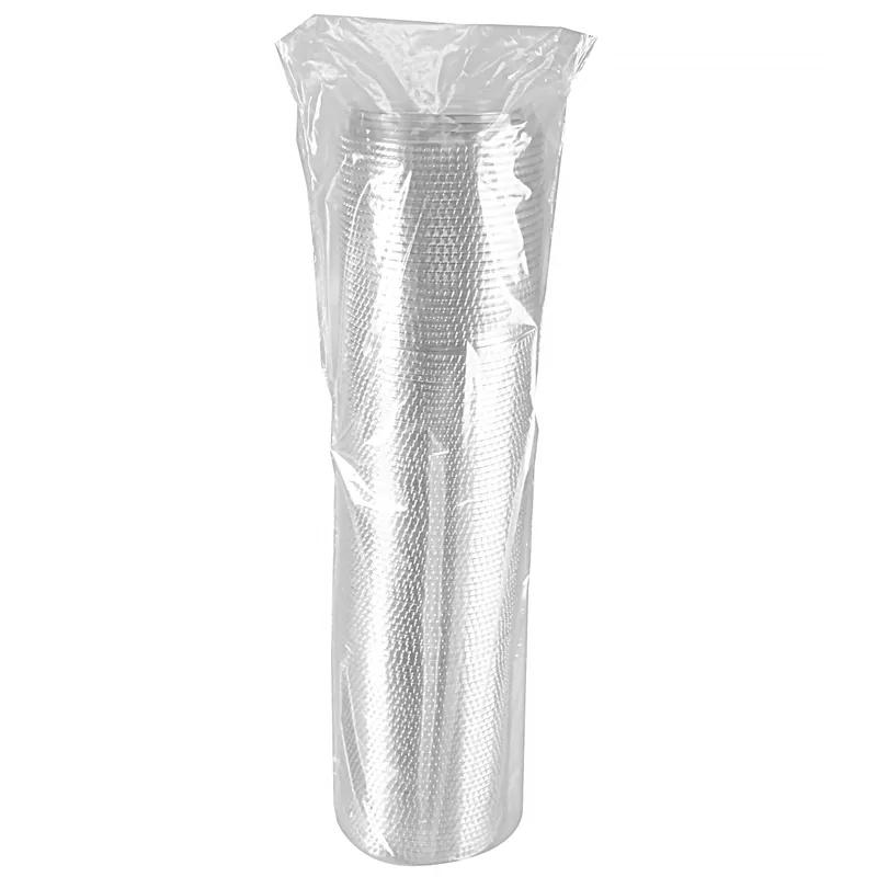 Kal-Clear Lid Dome 4X0.8 IN PET Clear For 12-24 OZ Cold Cup Sip Through 1000/Case