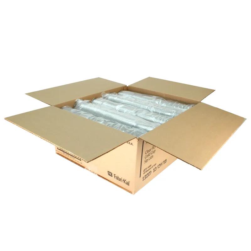 Kal-Clear Lid Dome 4X0.8 IN PET Clear For 12-24 OZ Cold Cup Sip Through 1000/Case