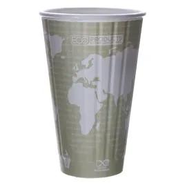 World Art Hot Cup Insulated 16 OZ Double Wall Poly-Coated Paper Multicolor 600/Case