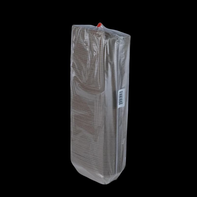 Food Tray 1 LB Kraft Paperboard Kraft Rectangle 1000/Case