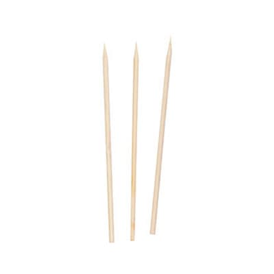 Skewer 4 IN Bamboo 100 Count/Pack 16 Packs/Case 12 Count/Case