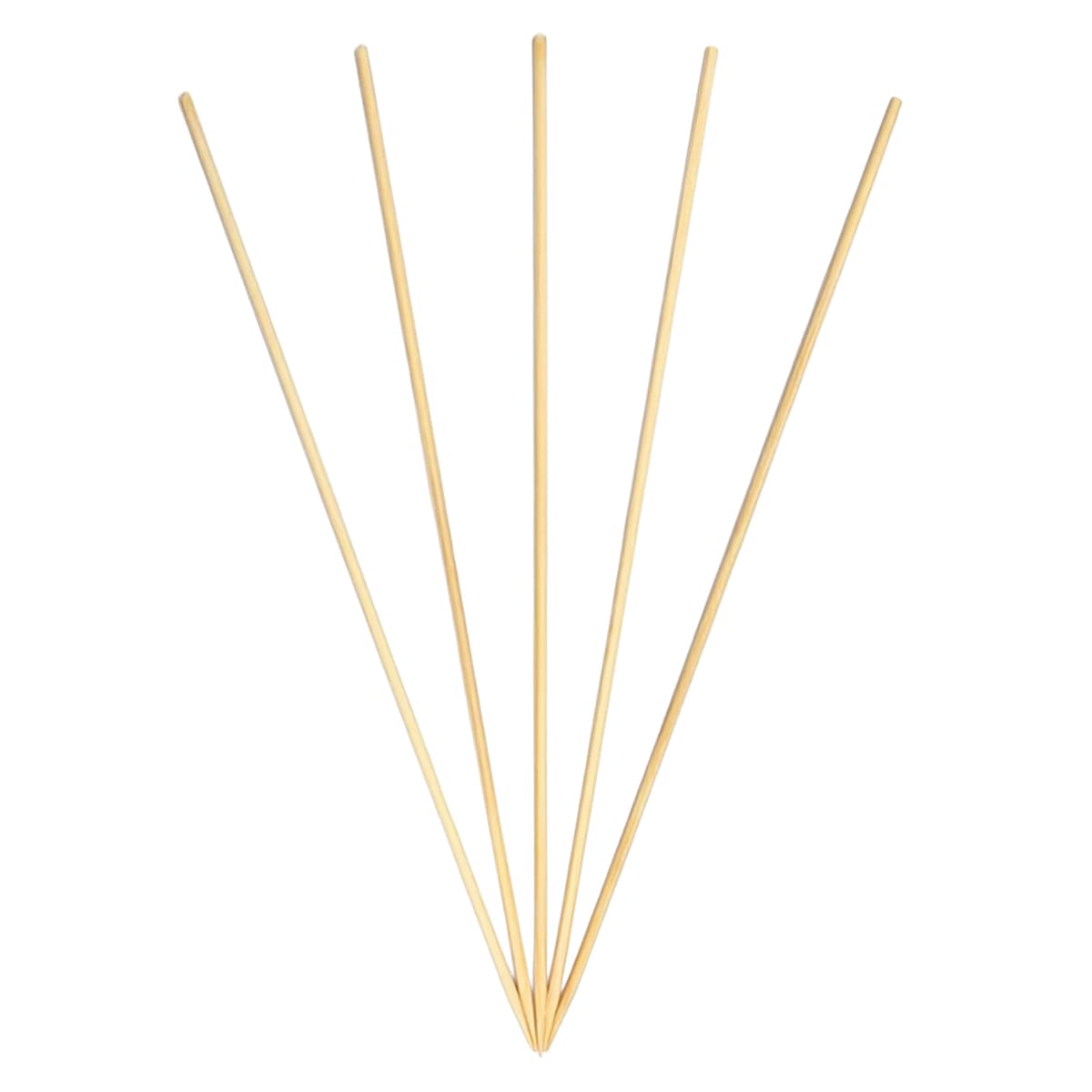 Food Skewer 8 IN Bamboo Round Natural 19200/Case