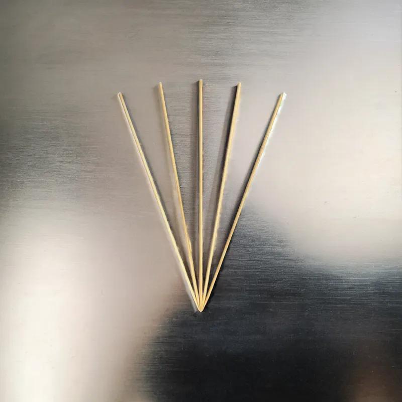 Food Skewer 8 IN Bamboo Round Natural 19200/Case