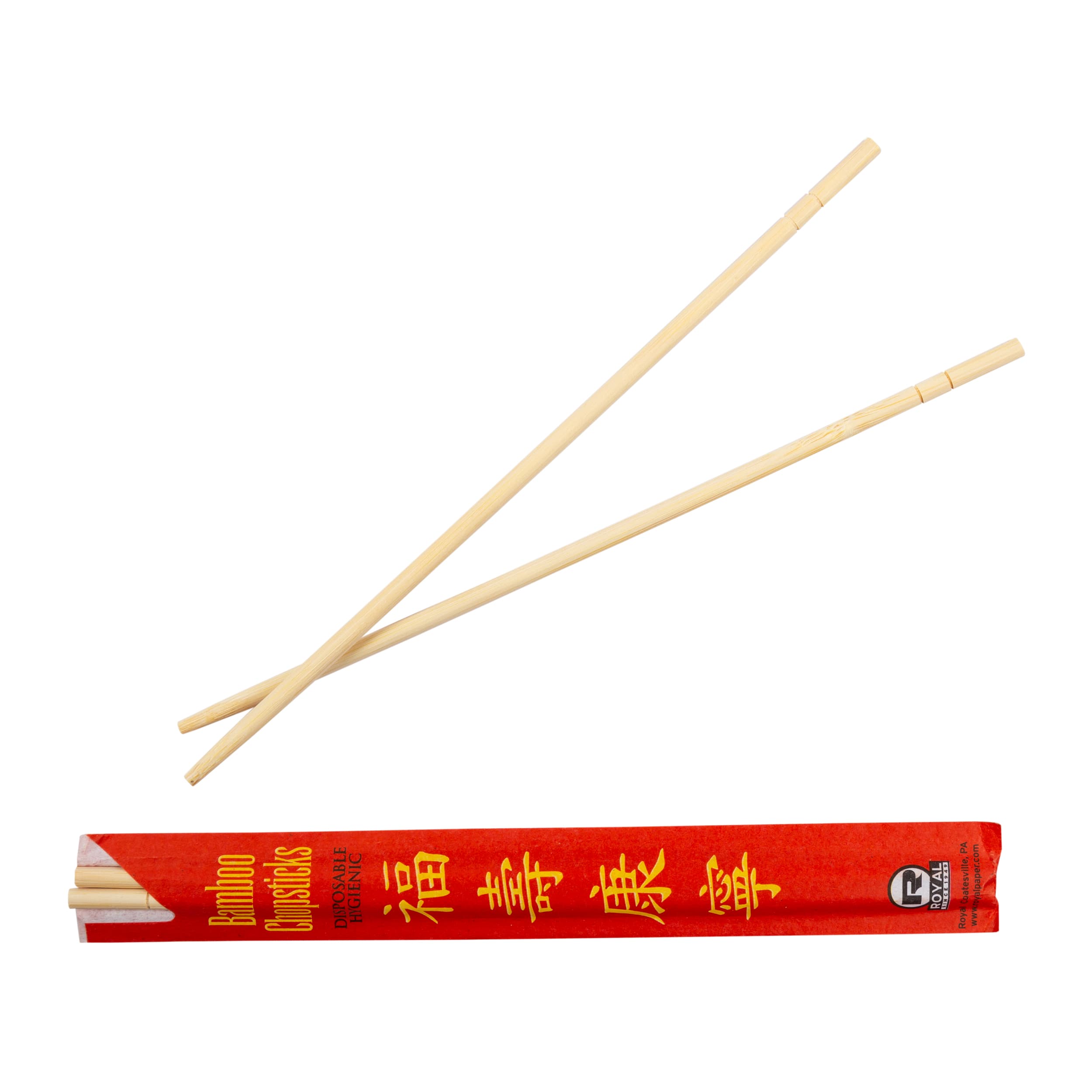Chopsticks 9 IN Bamboo 100 Count/Pack 10 Packs/Case 1000 Count/Case