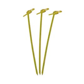 Food Knot Pick 4.5 IN Bamboo 100 Count/Pack 10 Packs/Case 1000 Count/Case