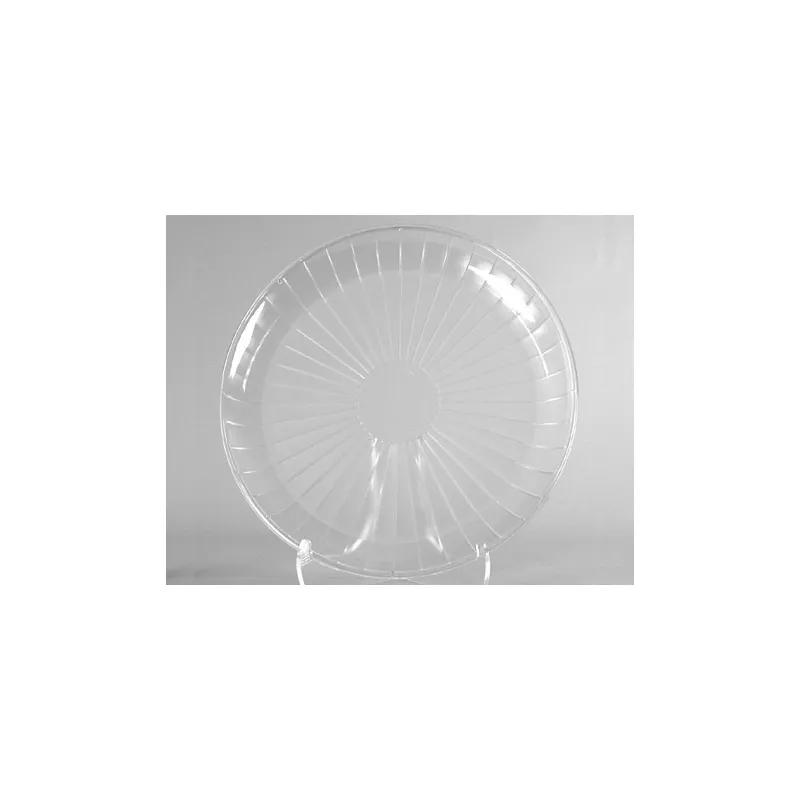 WNA CaterLine® Serving Tray 18 IN PS Clear Round 25/Case