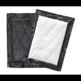Dri-Loc Poultry Pad 4.5X6 IN Plastic Cellulose Black Rectangle Absorbent 1000/Case