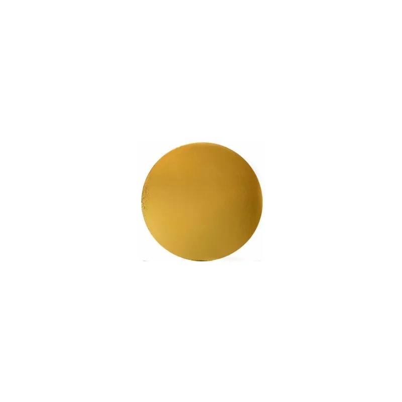 Cake Board 6.313 IN Paperboard Gold 200/Case