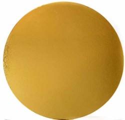 Cake Board 6.313 IN Paperboard Gold 200/Case