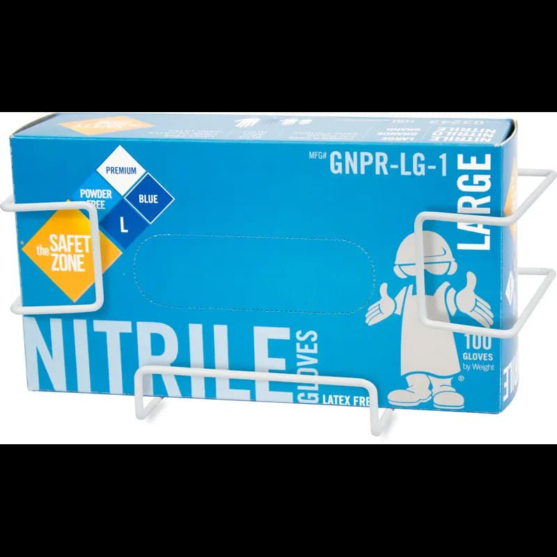 Glove Rack Dispenser 11.3X4.8X4.6 IN White Powder Coated Metal 1/Case