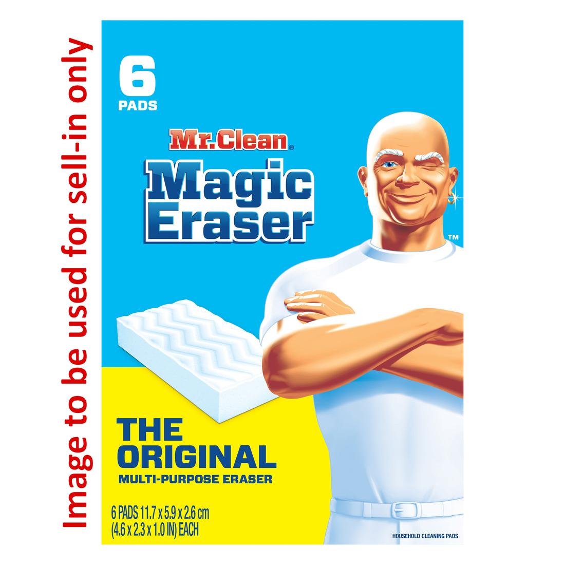 Mr. Clean® Magic Eraser Scrub Sponge Melamine White Original 36/Case