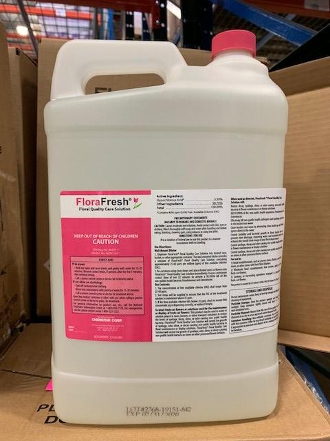 FloraFresh Floral Solution 2.5 GAL RTU Antimicrobial 2/Case