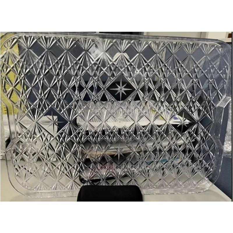 Serving Tray 16X12 IN Clear Rectangle 25/Case
