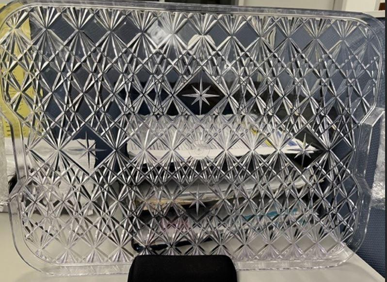 Serving Tray 16X12 IN Clear Rectangle 25/Case