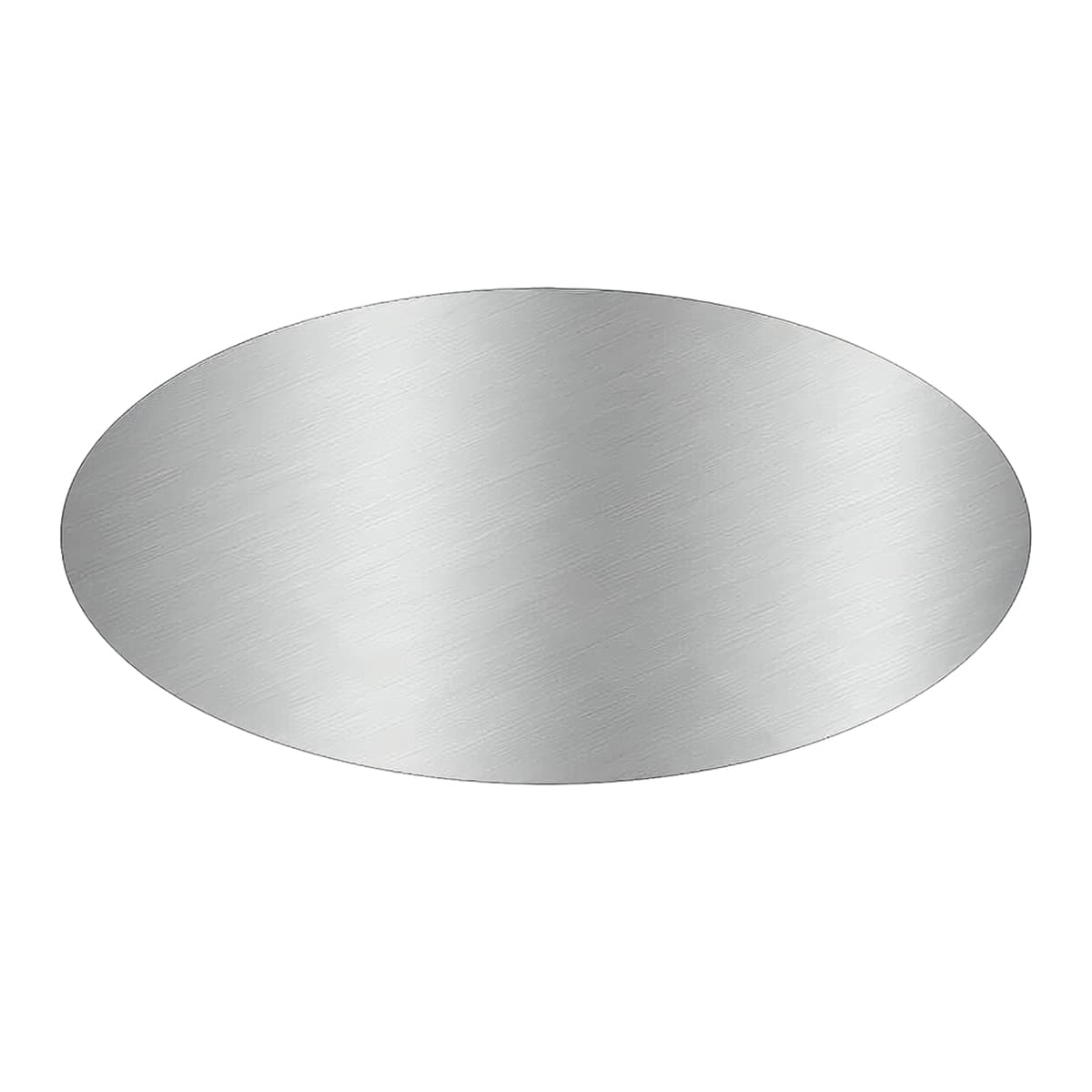 Victoria Bay Lid Flat 7 IN Paperboard Silver Round For Container Unhinged 500/Case