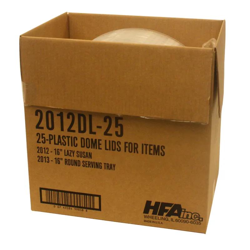 Lid Dome 16 IN Plastic For Serving Tray 25/Case