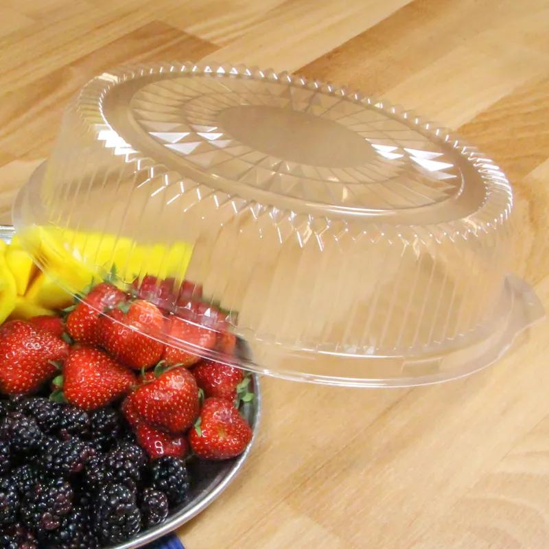 Lid Dome 16 IN Plastic For Serving Tray 25/Case
