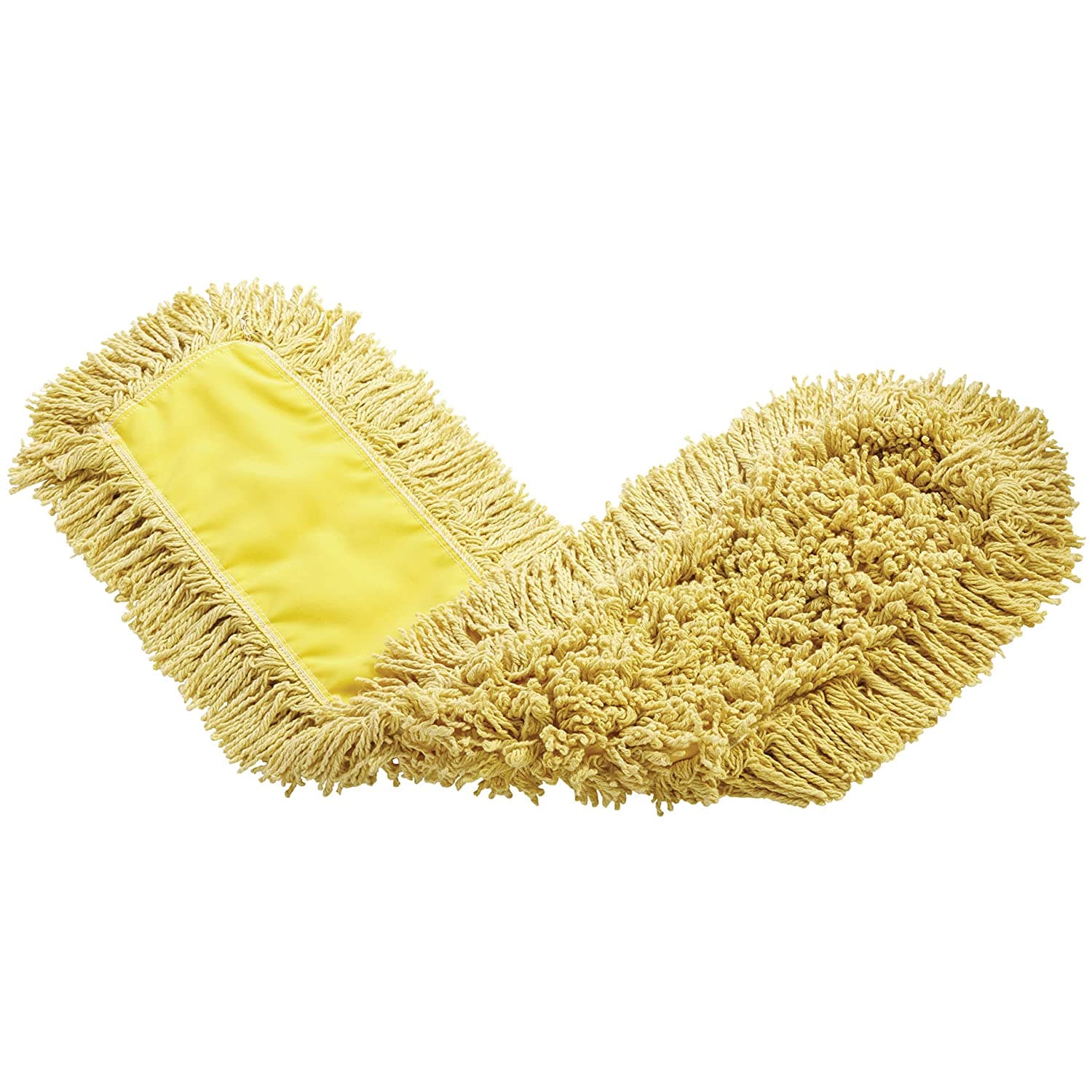 Trapper® Dust Mop 5X48 IN Yellow Cotton Blend (65% Cotton, 35% PET) Loop End Pretreated 3/Case