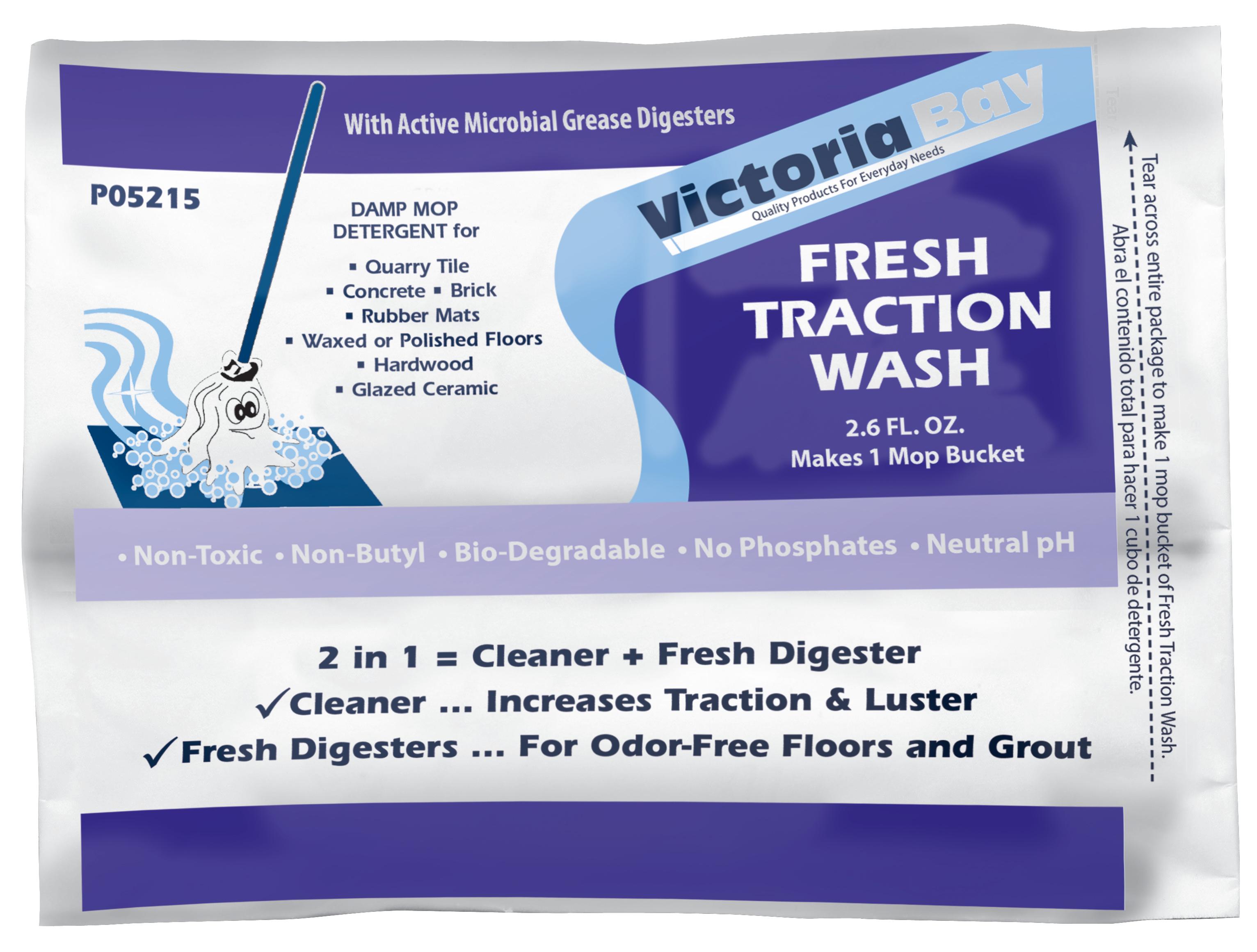 Victoria Bay Fresh Traction Wash 2.6 FLOZ 30/Case