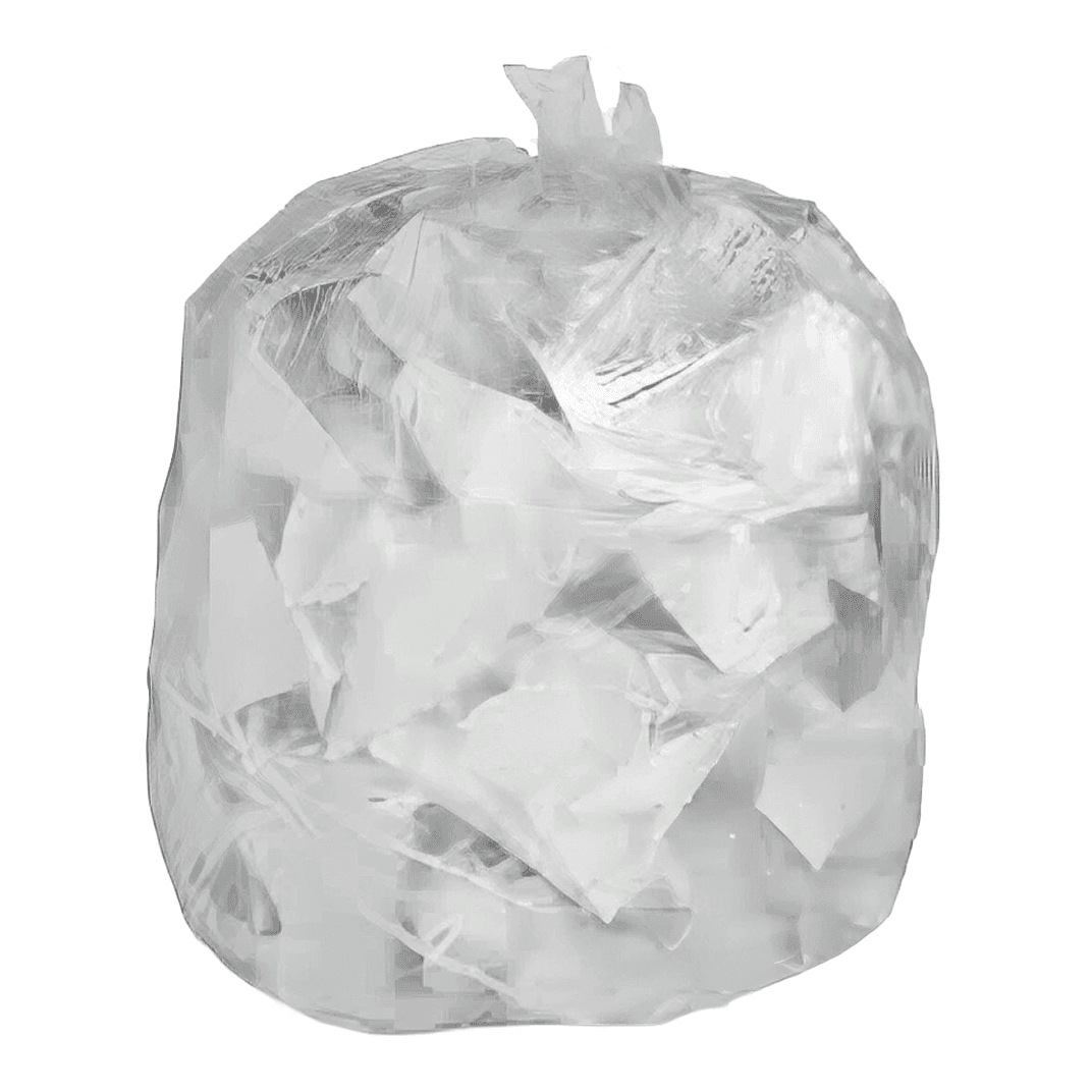 Victoria Bay Can Liner 43X48 IN 50 GAL Natural Plastic 10MIC 250/Case