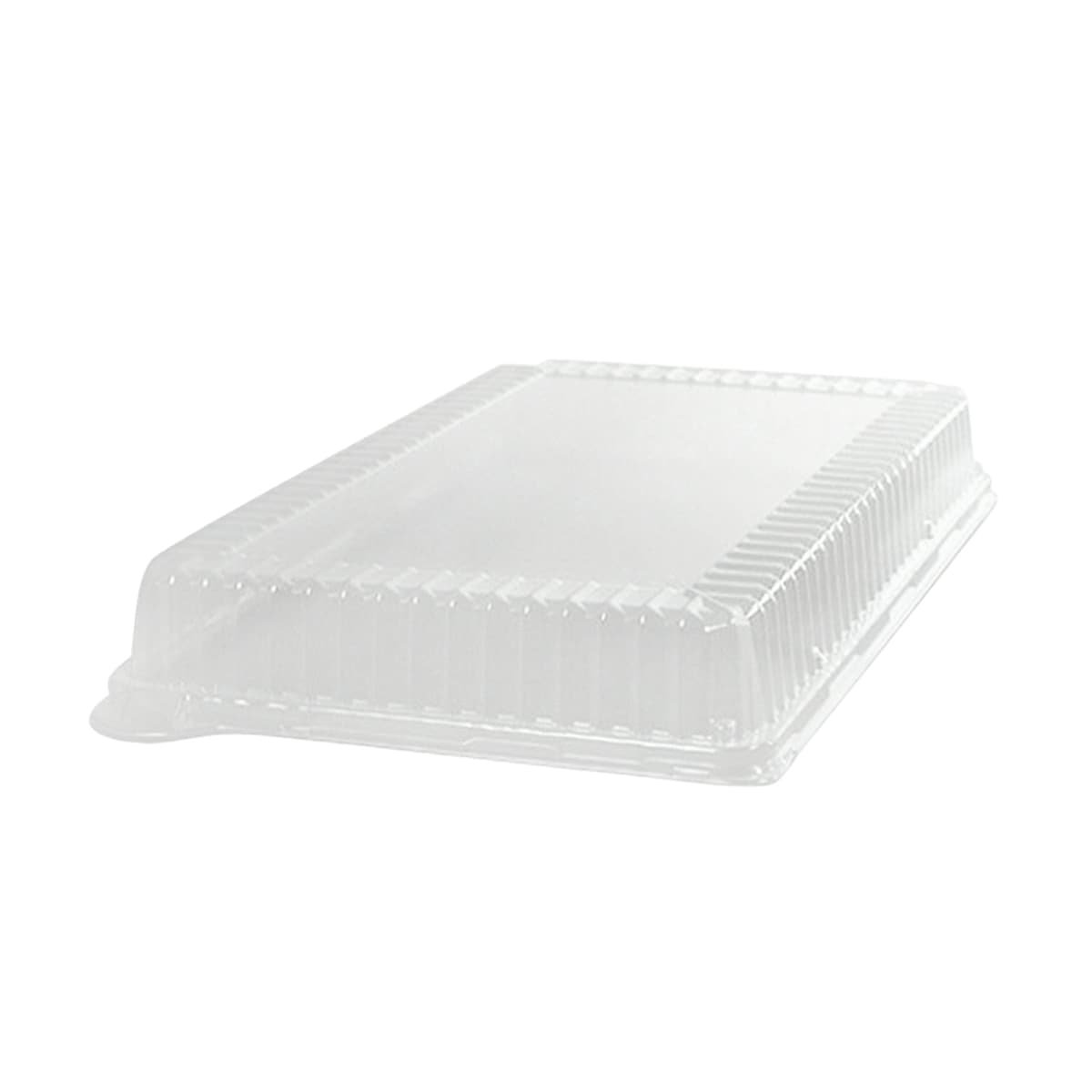 WNA Lid Dome 12X18 IN Plastic Clear Rectangle For Container 40/Case