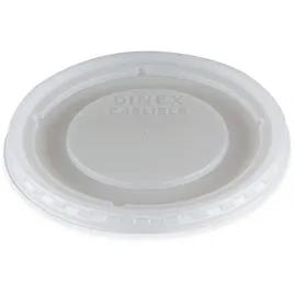 Dinex® Turnbury® Lid 9 OZ 1 Compartment PS Translucent Round For Bowl 1000/Case