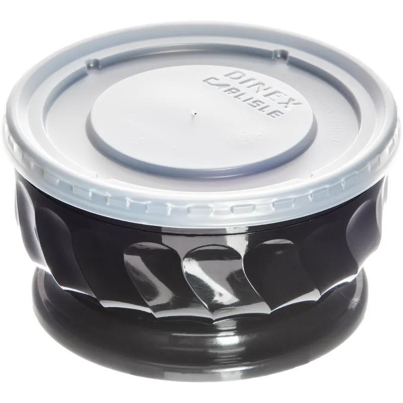 Dinex® Turnbury® Lid 9 OZ 1 Compartment PS Translucent Round For Bowl 1000/Case