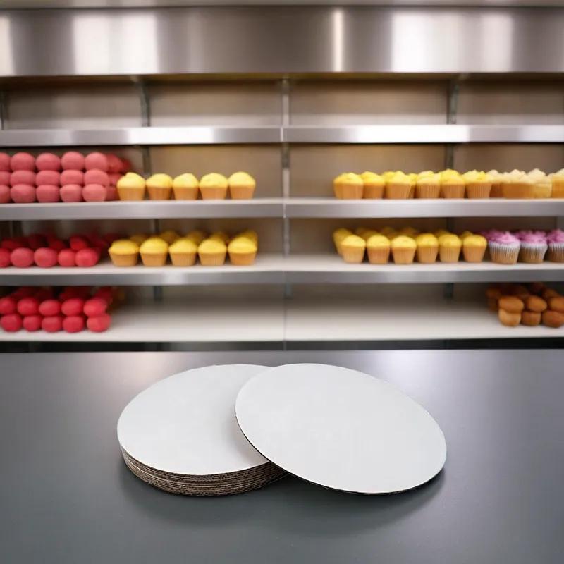 Cake Circle 7 IN Corrugated Cardboard Round 500/Case