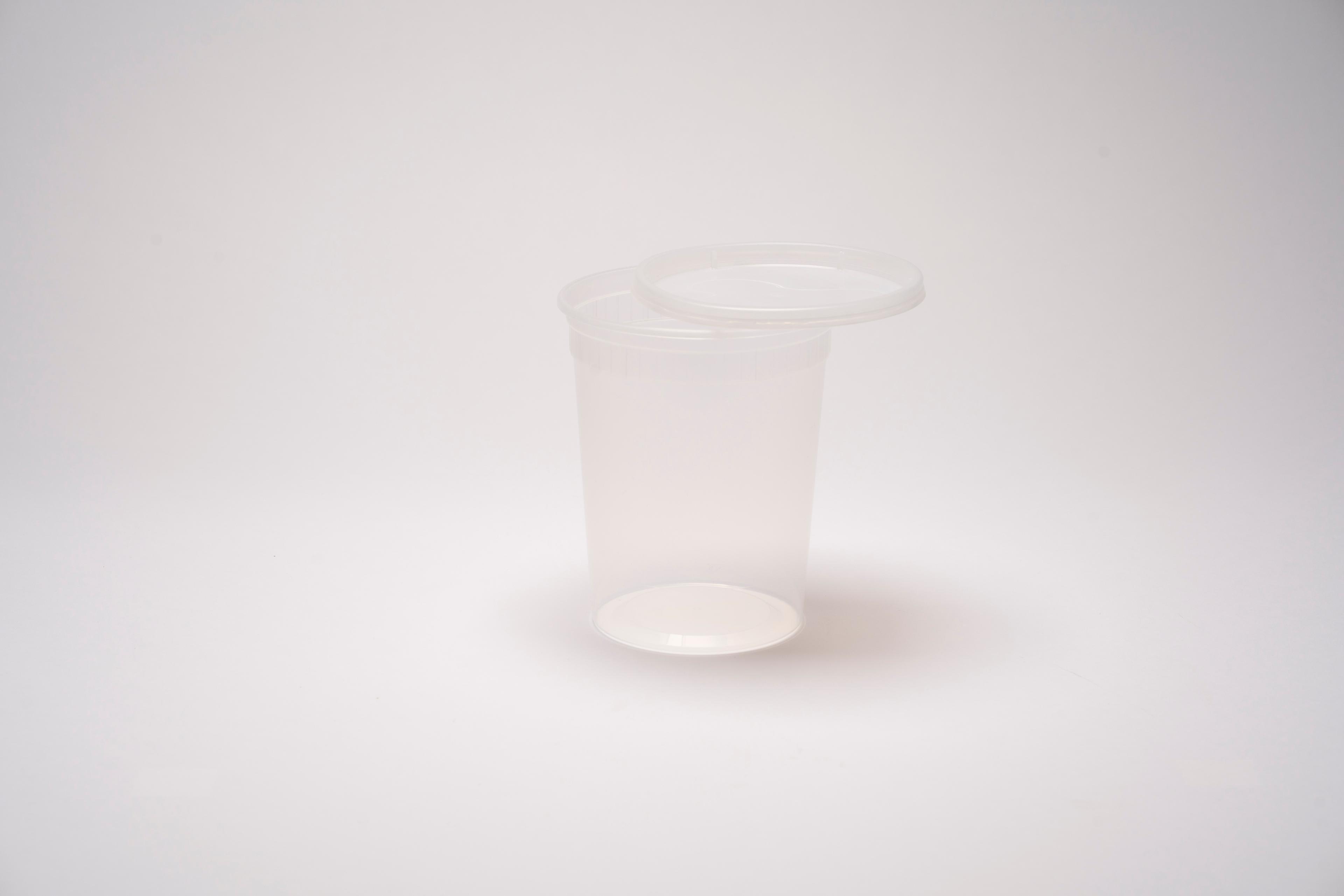 Deli Container Base & Lid Combo 32 OZ Plastic 240/Case