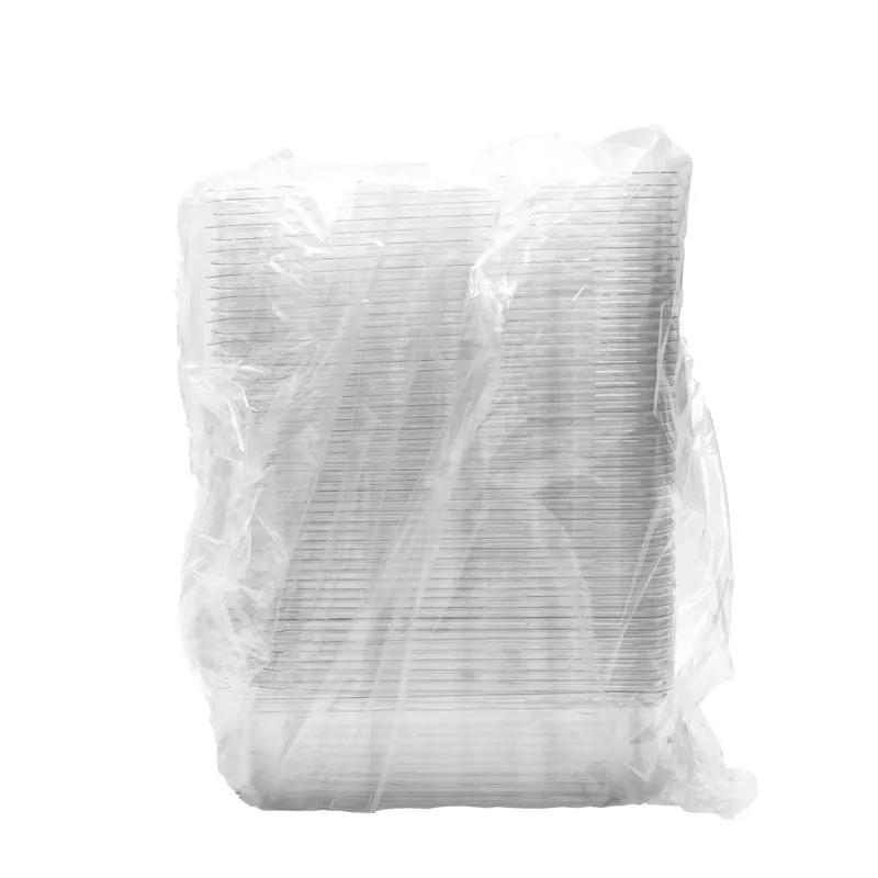 Lid Dome 8X10 IN PET Clear Rectangle Shallow For Container 50/Case