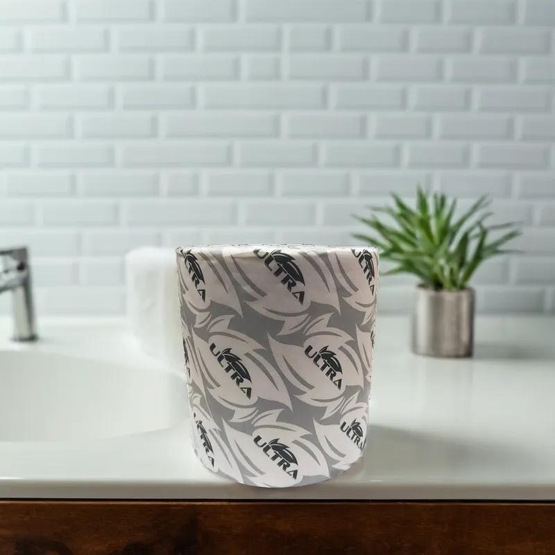 Ultra Toilet Paper & Tissue Roll 4.5X3.5 IN 2PLY White 500 Sheets/Roll 96 Rolls/Case 48000 Sheets/Case