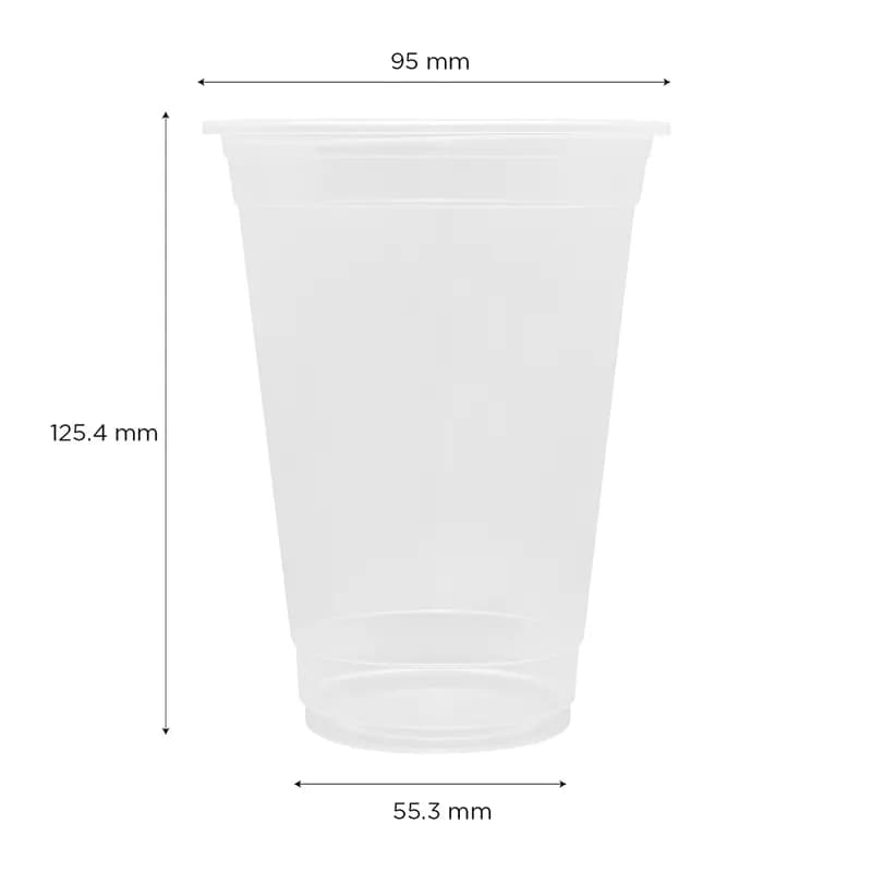 Karat® Cold Cup 16 OZ PP Clear 2000/Case