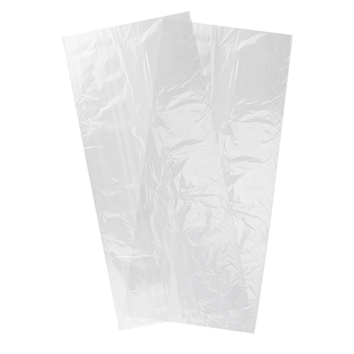 Bag 10X8X24 IN Plastic 2MIL Clear 500/Case