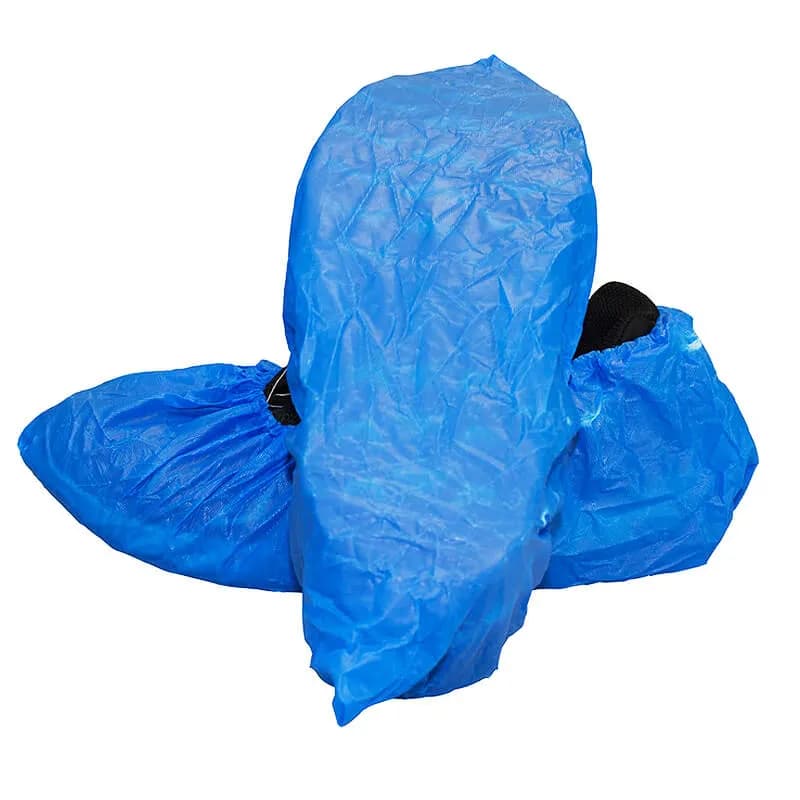 Safety Zone® Shoe Cover XL Blue Cast Polyethylene (PE) Disposable 300/Case