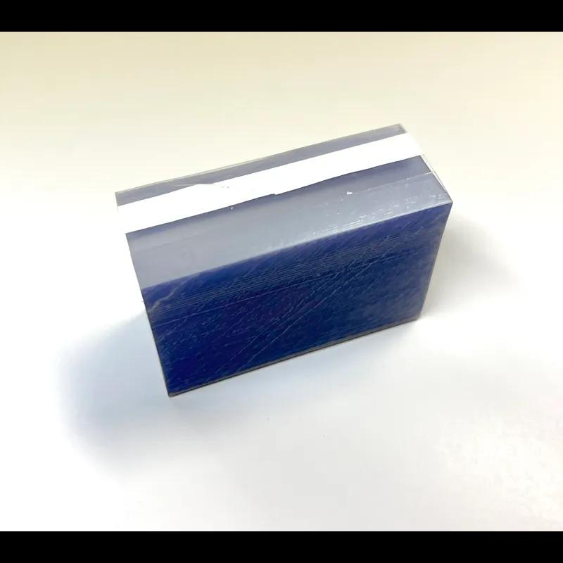 Shelf Pricing Cover Channel Strip 3X1.25 IN Vinyl Clear 250/Pack